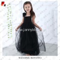 wholesale black tulle maxi dress for toddler